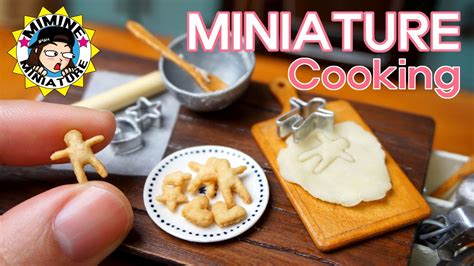 미니어쳐 진짜요리 쿠키♥를 구워봤어요 Miniature Real Cooking Cookie Youtube