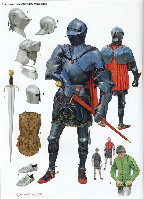 An Image Of Some Knights In Armor