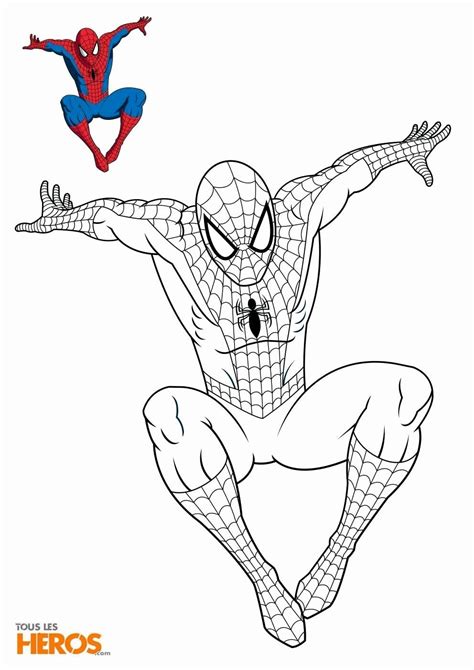Superheroes are also very interesting for children in sensory terms. 10 spiderman coloring | Avengers coloring pages, Avengers ...