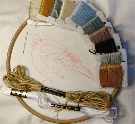 how-to-embroider-a-bird-·-how-to-embroider-art-·-needlework-on-cut-out
