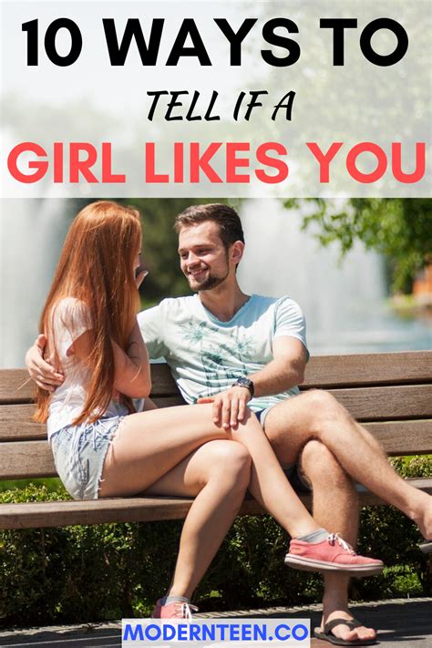 10 Ways To Tell If A Girl Likes You Signs Shes Into You Signs Guys