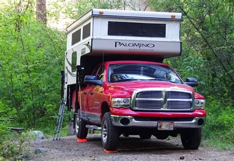 Also, for safety reasons, it's important not to stack blocks higher than five inches. Readers Level on Leveling A Truck Camper - Truck Camper Magazine
