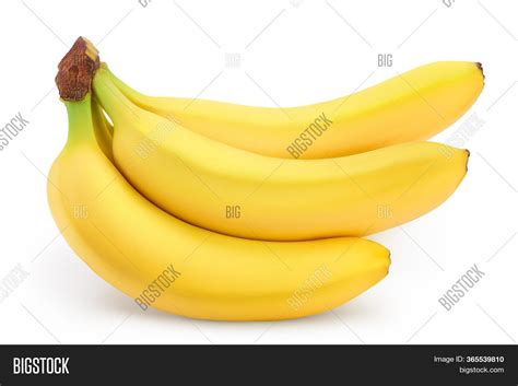 Bunch Bananas Isolated Image And Photo Free Trial Bigstock