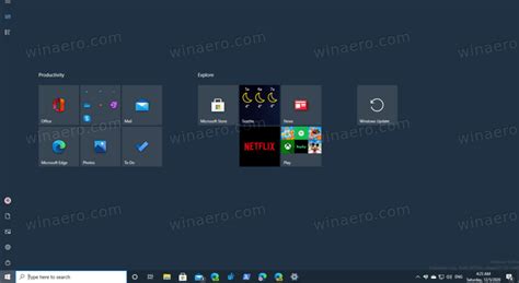 How To Make Windows 10 Start Menu Full Screen