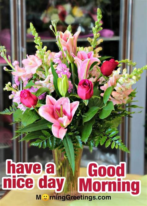 Good Morning Greetings With Bouquet – Bouquet of Sunshine - Morning