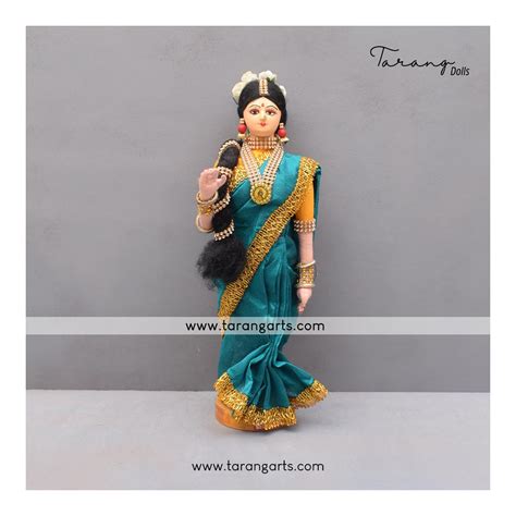 South Indian Bride Bengali Traditional Golu Dolls Handmade Home Decor Tarang Handicrafts