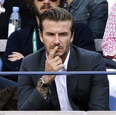Another Sporting Icon In The House Footballer David Beckham Attended