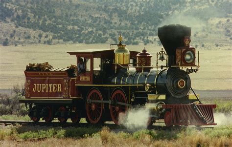 Steam Loco 4 4 0 Central Pacific Railroad 60 Jupiter At Promontory