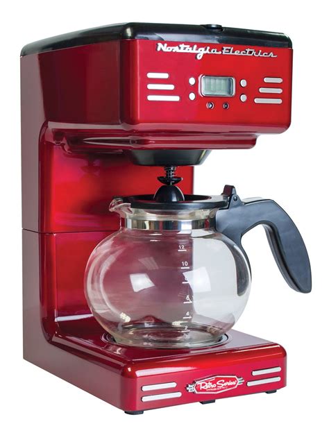 Nostalgia Electrics Retro Series 12 Cup Programmable Coffee Maker