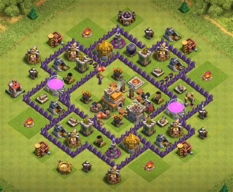 Check out our best base setup for town hall level 7! 24+ Best TH7 Base 2018 (*New*) | War, Farming, Hybrid and ...