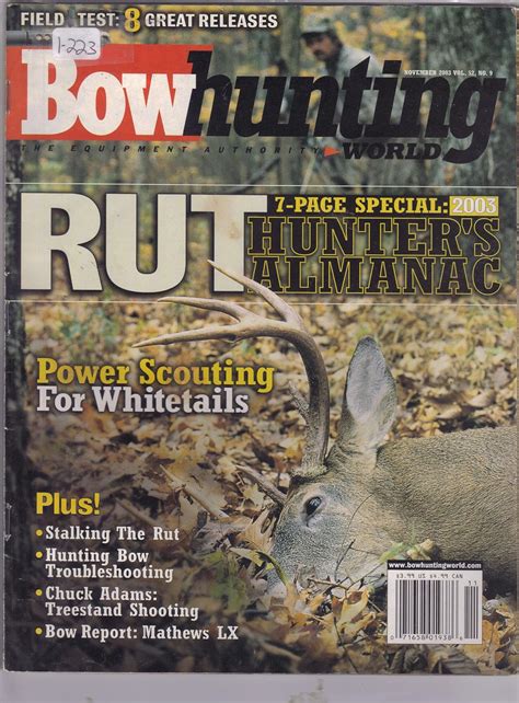 Bowhunting World Magazine November 2003 1 223 Rut 7 Page Special2003
