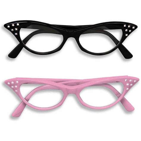 Cats Eye Glasses Halloween Costume Accessory Pink Color Only Costume Theater Ebay