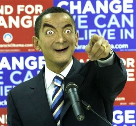 Mr Bean Photoshopped