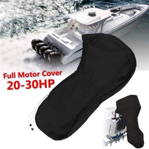 Buy Essort Boat Motor Cover Protective Waterproof Breathable 600D
