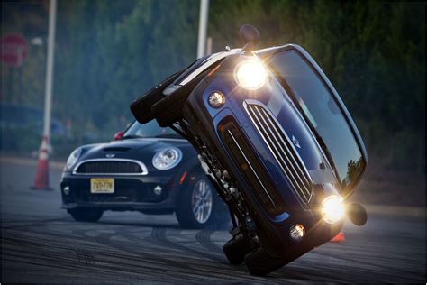 Mini Defies Gravity At The Stunt Show Opener At Mini Takes The States