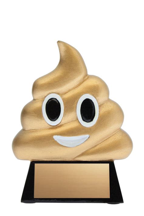 Poop Emoji Trophy Loser Trophy Etsy Uk
