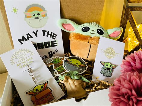 Baby Yoda T Box Bundle Excellent For Birthdays Fathers Etsy