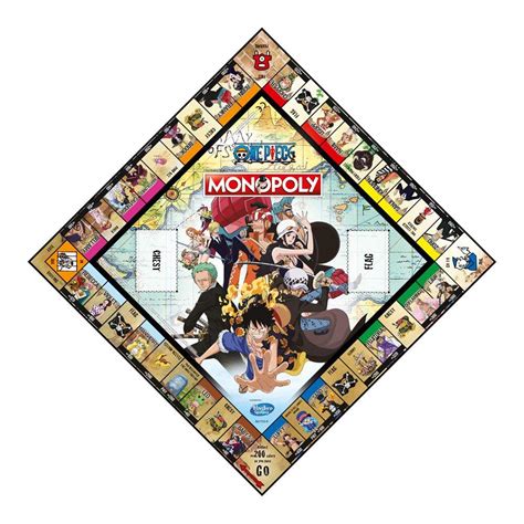 One Piece Monopoly Board Game 5036905036948