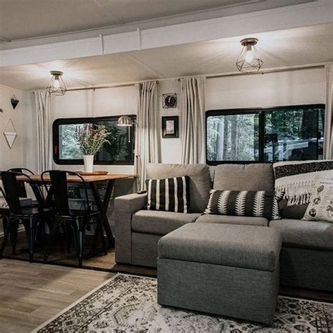 20 Astonishing Rv Decoration Ideas On A Budget Remodeled Campers Rv