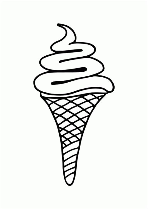 Ice cream cone chocolate sprinkles coloring pages to color, print and download for free along with bunch of favorite ice cream cone coloring page for simply do online coloring for ice cream cone chocolate sprinkles coloring pages directly from your gadget, support for ipad, android tab or using. Ice Cream Sundae Coloring Page - Coloring Home