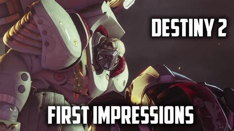 Destiny 2 First Impressions Is It Worth It Micro Transactions Youtube
