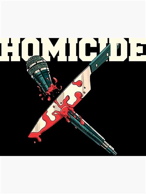 Homicide Poster By Jassgodard Redbubble