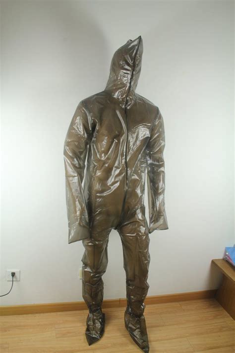 Pvc Pvc Raincoat Pvc Plastic Vinyl Wet Raincoat Pins Mantel How To Wear