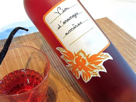 Vin doranges amères