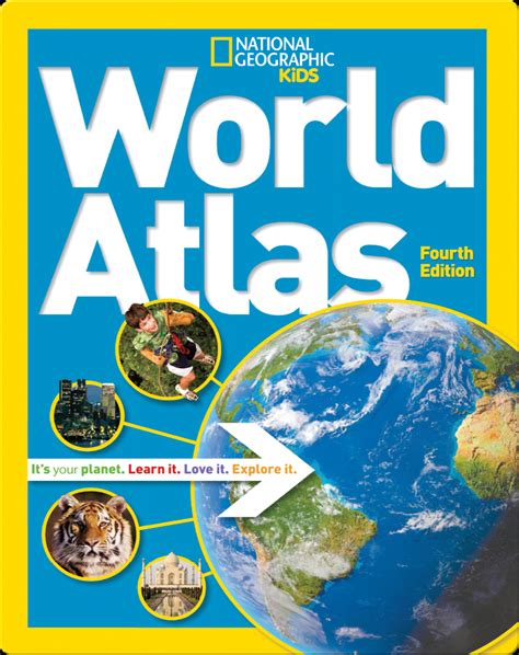 National Geographic Kids World Atlas Book By National Geographic Epic