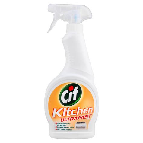 Cif Ultrafast Spray Kitchen 500ml Kitchen Iceland Foods