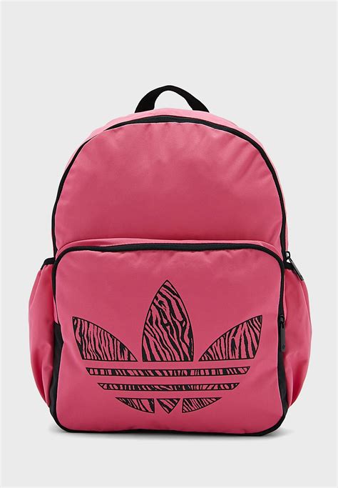 Buy Adidas Originals Pink Animal Classic Backpack For Women In Riyadh