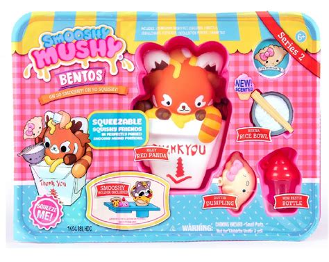 Buy Smooshy Mushy Plastic Bentos Box Series 2 Riley Red Panda Squishy