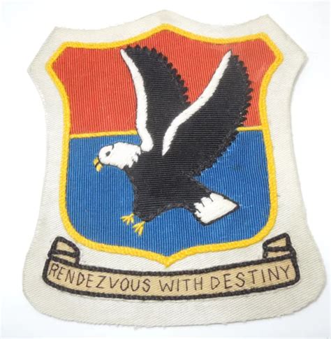 Vintage Us Army 101st Airborne Division Rendezvous With Destiny Patch