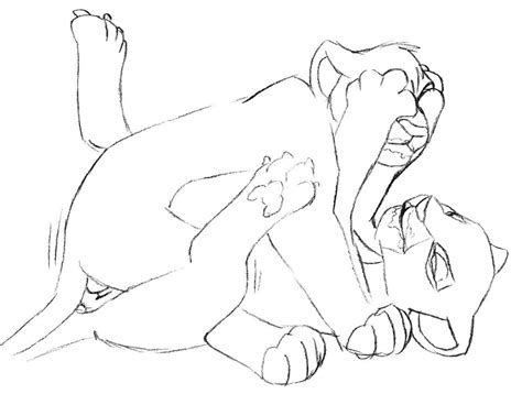 Rule 34 Disney Feline Female Feral Fur Lion Male Monochrome Nala Nude