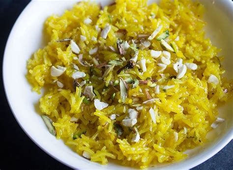Zarda Recipe Meethe Chawal Indian Sweet Rice