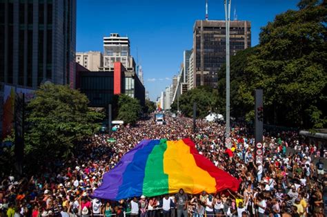 São Paulo Gay Pride Parade In Pictures World News The Guardian