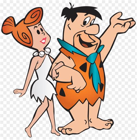 Fred And Wilma Flintstone Transparent Clipart Png Photo Toppng