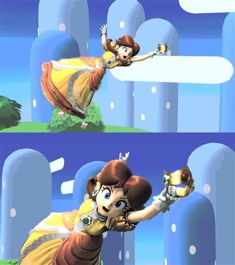 Daisy Is So Scared To Lose Her Crown Wearedaisy Princessdaisy Nintendoswitch