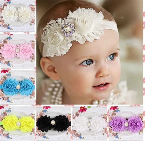 Baby Girl Headband 2017 Floral 10pcs Girl Baby Headband Toddler Bow