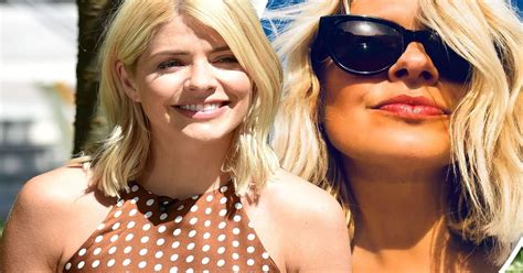 Holly Willoughby Flaunts Natural Beauty And Sultry Beach Waves In Rare