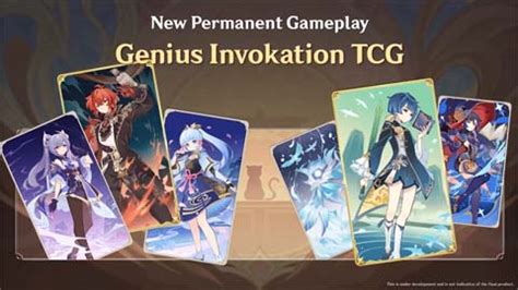 Genshin Impact TCG Top Decks Genius Invokation TCG