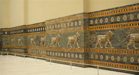 Ishtar Gate Babylon Processional Way Guardian Lions Flickr