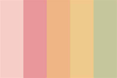 pastel color palette toomaine