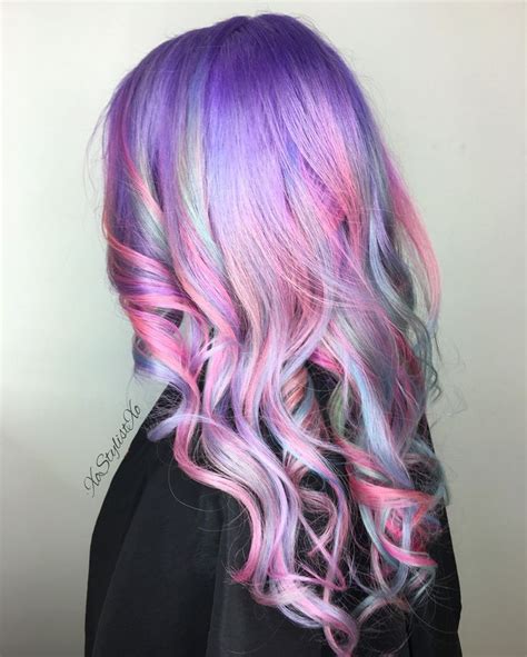 Pastel Rainbow Hair By Xostylistxo Genel Pastel Rainbow Hair