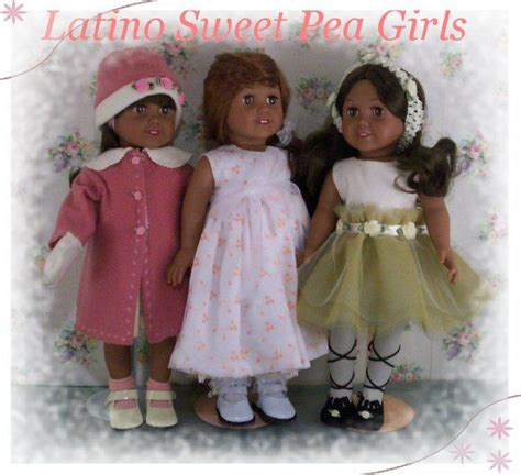 Sweet Pea Girls Doll Clothes American Girl Doll Girl Dolls