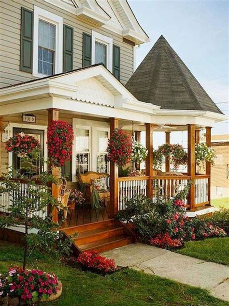 70 Astonishing Farmhouse Front Porch Design Ideas Page 7 Of 71