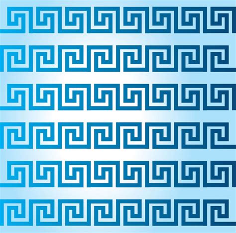 Greek Key Pattern Clip Art Library