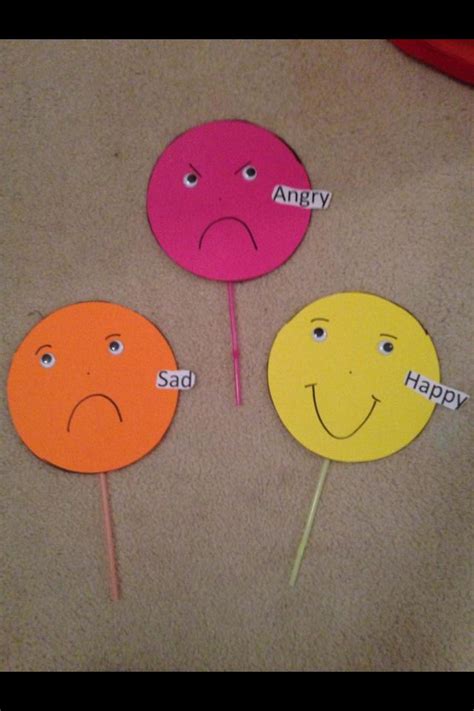 Emotions Crafts For Toddlers