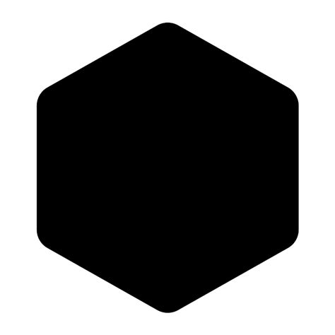 Hexagon Fill Vector Svg Icon Svg Repo