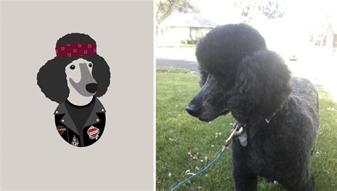 Artist Portrays Dogs Dressed According To Their Own